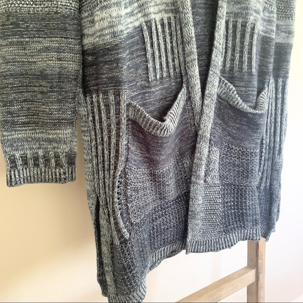 Soft Surroundings Patterned/Patchwork Blues Open … - image 4